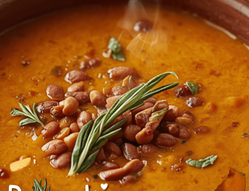Creamy Pumpkin & Red Lentil Soup