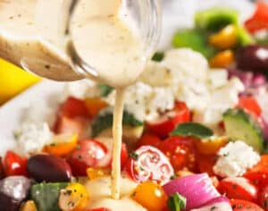 Sesame salad dressing