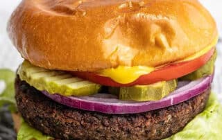 Black bean burger