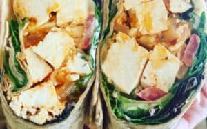 Buffalo Tofu Wrap Buffalo Tofu Wrap
