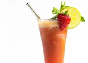 Strawberry Mojito Mocktail