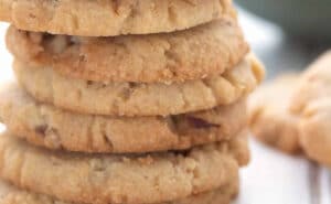 Keto Butter Pecan Cookies