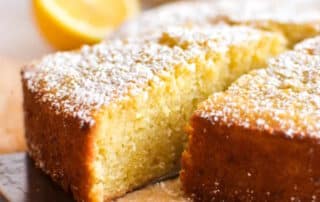 lemon olive oil cake