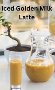 Iced Golden Milk Latte