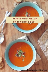 Melon Gazpacho Soup