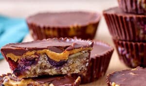 Blueberry peanut butter cup