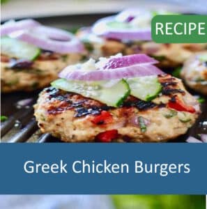 Greek Chicken Burger