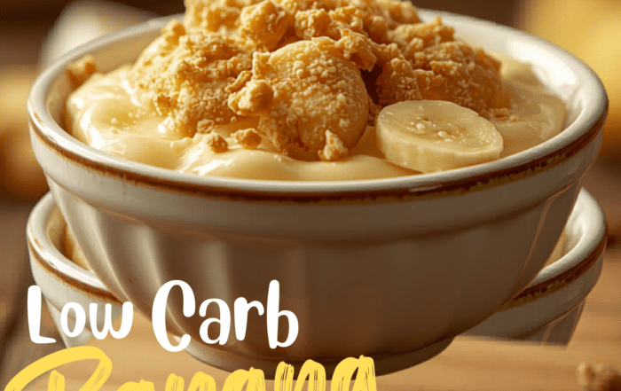 Low-Carb banana pudding